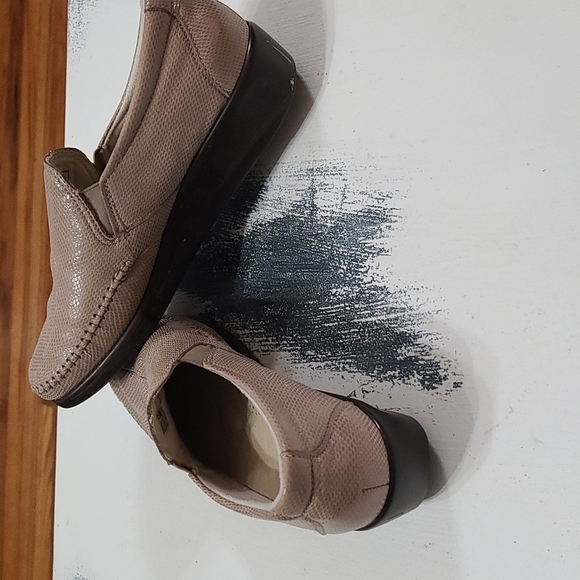 SAS Tripad Comfort Footbed Womens Slip-on Loafers Shoes Tan Wedge Size 8N EUC - Picture 8 of 12